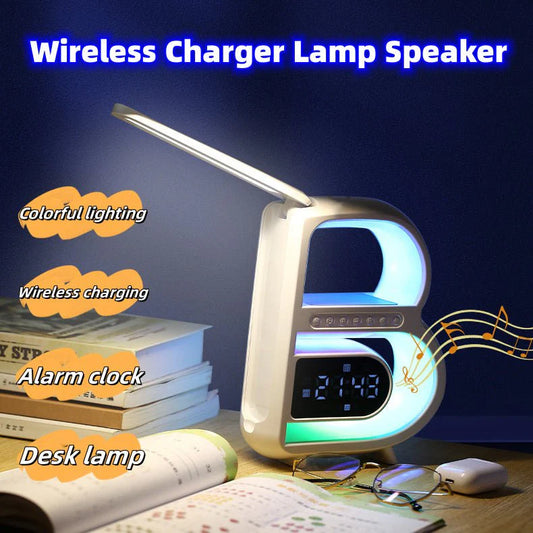 B-Shape RGB Bluetooth Speaker Wireless Charger